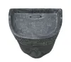 Product image 2 of the product “Khmer-head as water feature, 84cm height, cast stone, hollow, handcrafted & coloured 85 cm”